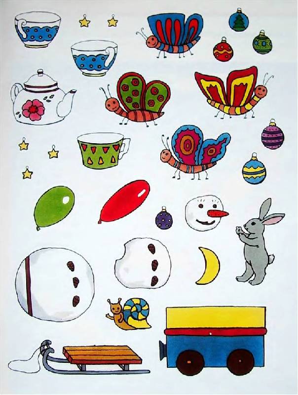 Иллюстрация 4 из 4 для Учимся логически мыслить. Для детей  3-4 лет. (книжка с накл.) | Лабиринт - книги. Источник: Лана