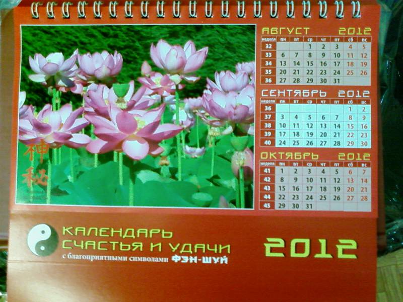 Иллюстрация 4 из 20 для Календарь 2012 "Календарь счастья и удачи" (19210) | Лабиринт - сувениры. Источник: lettrice