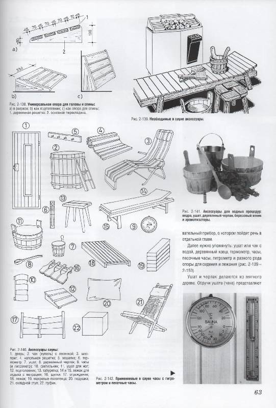 Иллюстрация 7 из 15 для Сауны, бани, инфракабины. Строительство и оборудование - Йожеф Косо | Лабиринт - книги. Источник: Zhanna