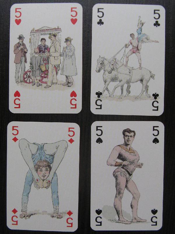 Иллюстрация 7 из 13 для Игральные карты "Цирк" | Лабиринт - книги. Источник: Ольга