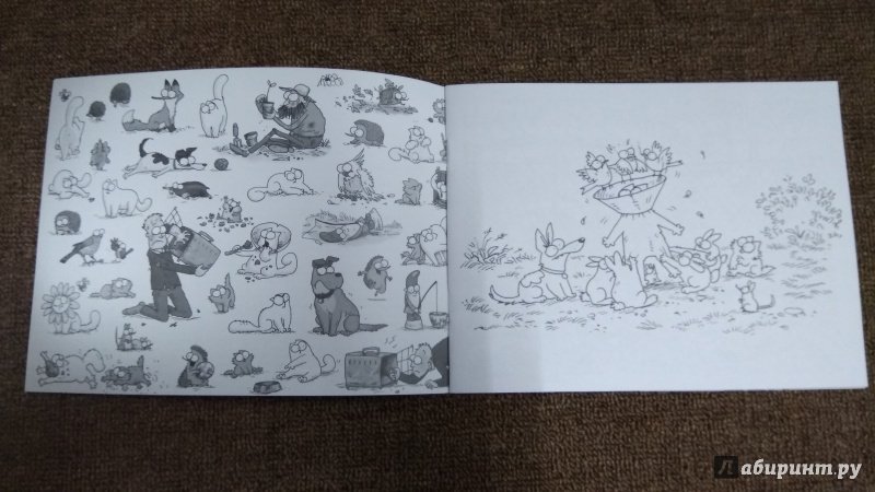Иллюстрация 14 из 35 для Раскраска "Кот Саймона" (зеленая) - Саймон Тофилд | Лабиринт - книги. Источник: Misk