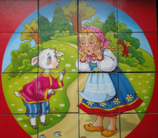 Иллюстрация 2 из 3 для Кубики Цветные сказки - 2 (00444) | Лабиринт - игрушки. Источник: Кин-дза-дза