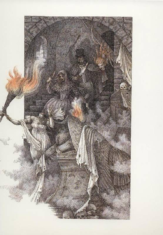 Иллюстрация 38 из 50 для Дракула - Ники Рейвен | Лабиринт - книги. Источник: ЛиС-а