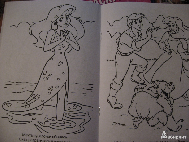 Иллюстрация 3 из 5 для Раскраска-малышка. Принцессы (№ 1304) | Лабиринт - книги. Источник: B