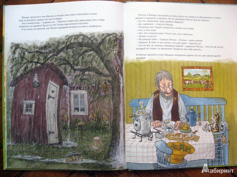 Иллюстрация 15 из 52 для Финдус переезжает - Свен Нурдквист | Лабиринт - книги. Источник: makrina