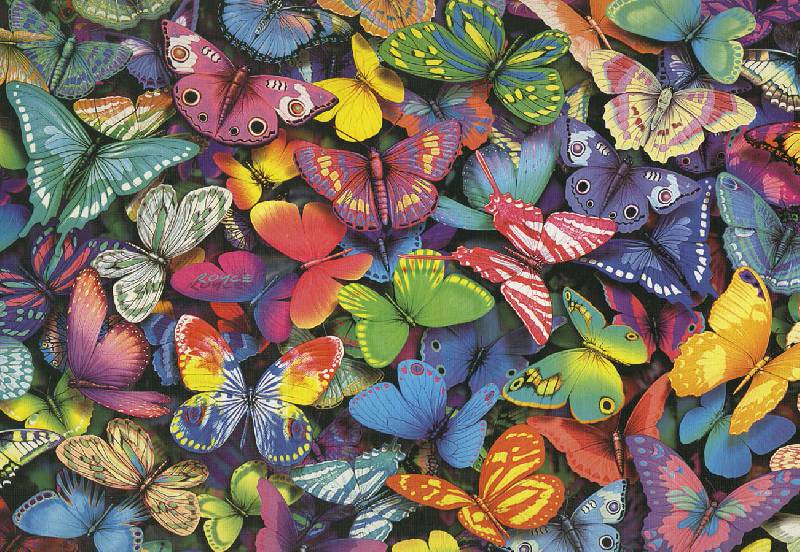 Иллюстрация 14 из 24 для Пазл-500 "Бабочки" (13760) | Лабиринт - игрушки. Источник: ЛиС-а