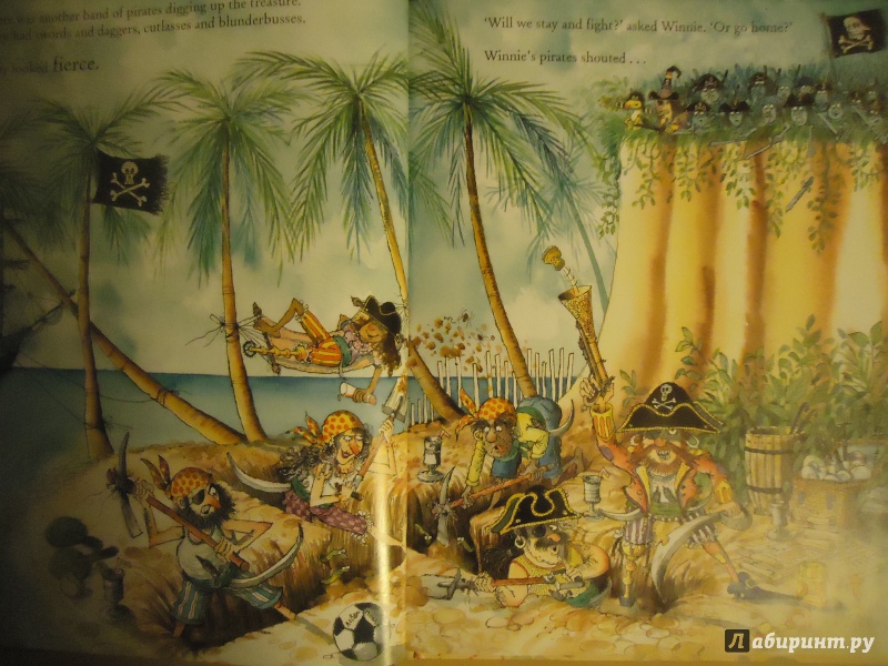 Иллюстрация 10 из 19 для Winnie's Pirate Adventure - Valerie Thomas | Лабиринт - книги. Источник: Р.  Анастасия