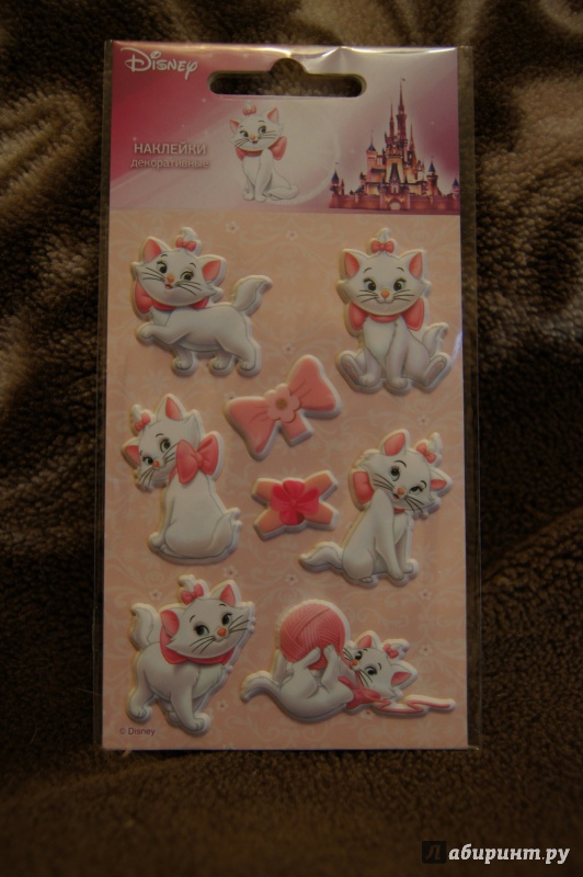 Иллюстрация 2 из 17 для Disney зефирные наклейки "Кошки Мари" (DsM09) | Лабиринт - игрушки. Источник: Тарасова  Ольга Викторовна
