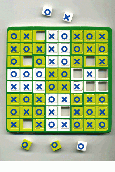 Иллюстрация 1 из 2 для Крестики-нолики/зеленый | Лабиринт - игрушки. Источник: РИВА