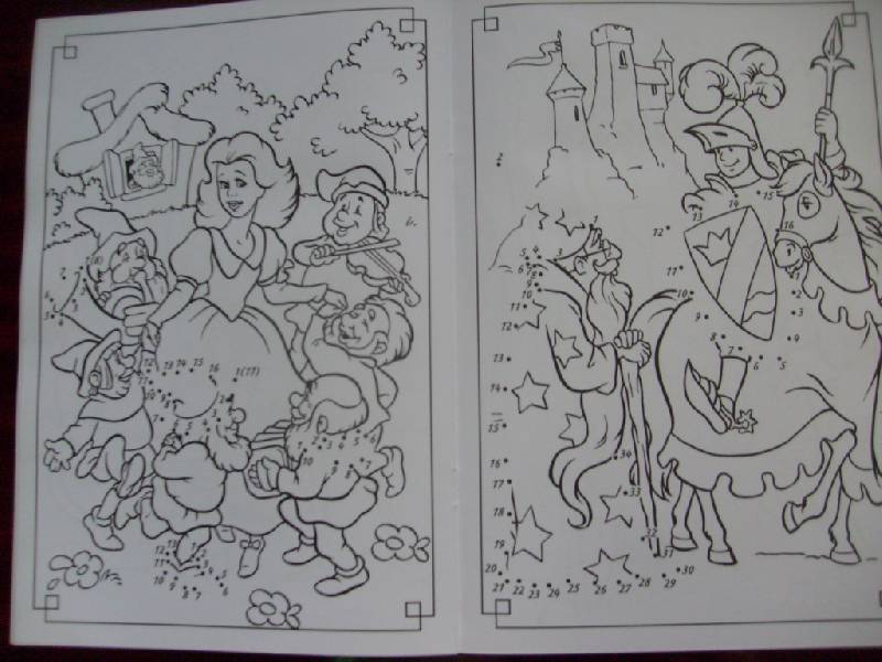 Иллюстрация 10 из 16 для Рисуем по точкам. Любимые сказки | Лабиринт - книги. Источник: Юта