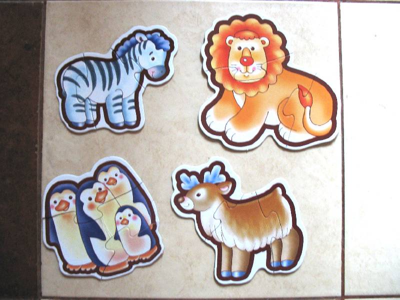 Иллюстрация 5 из 7 для Животные в зоопарке. Собери 8 животных из зоопарка. Для самых маленьких (1087) | Лабиринт - игрушки. Источник: scarlett