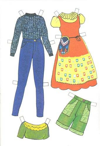 Иллюстрация 4 из 8 для Кукла Анжелика. Прекрасные наряды | Лабиринт - книги. Источник: Крылова  Светлана Александровна