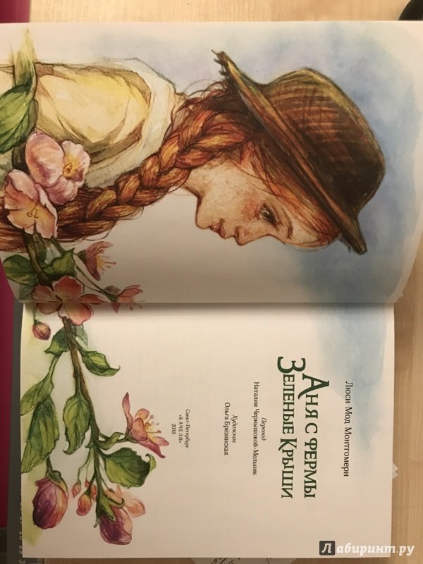 Иллюстрация 32 из 141 для Аня с фермы Зеленые Крыши - Люси Монтгомери | Лабиринт - книги. Источник: Лабиринт