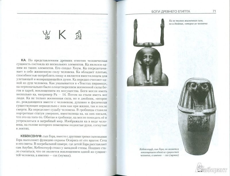 Иллюстрация 3 из 35 для Словарь египетской мифологии | Лабиринт - книги. Источник: Еrin