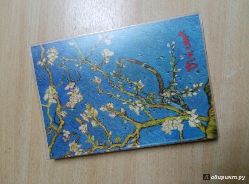 Иллюстрация 5 из 10 для Блокнот "Ван Гог. Цветущие ветки миндаля", А5, пластиковая обложка | Лабиринт - канцтовы. Источник: kindness74