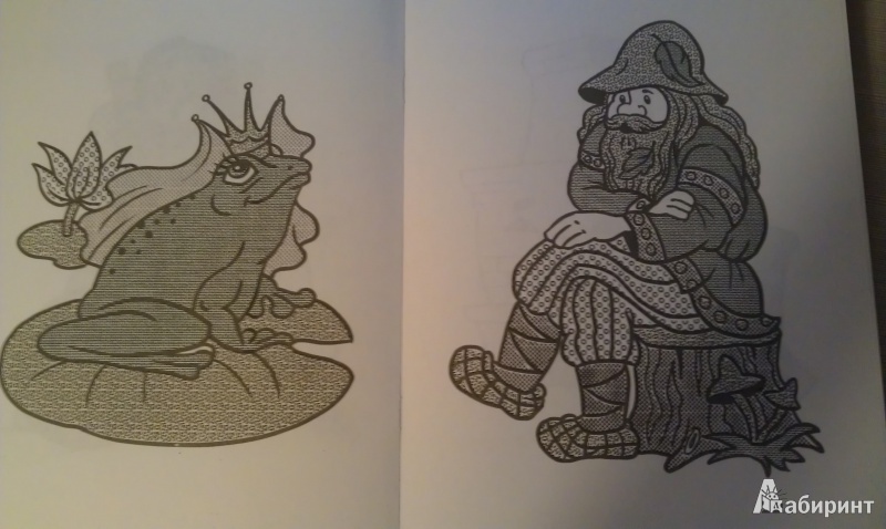 Иллюстрация 4 из 5 для Сказки. Царевна-Лягушка. Водная раскраска | Лабиринт - книги. Источник: sonyaoum