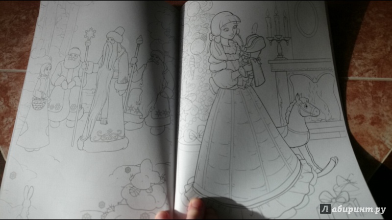 Иллюстрация 21 из 47 для Суперраскраска для девочек | Лабиринт - книги. Источник: anka46