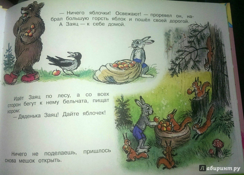 Иллюстрация 9 из 24 для Мешок яблок - Владимир Сутеев | Лабиринт - книги. Источник: Лё