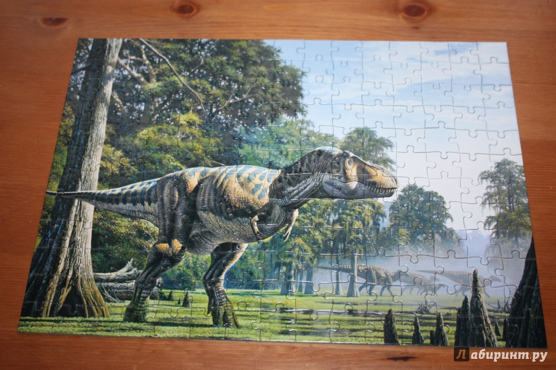 Иллюстрация 10 из 16 для Puzzle-180 "Динозавры" (В-018109) | Лабиринт - игрушки. Источник: Bradbury