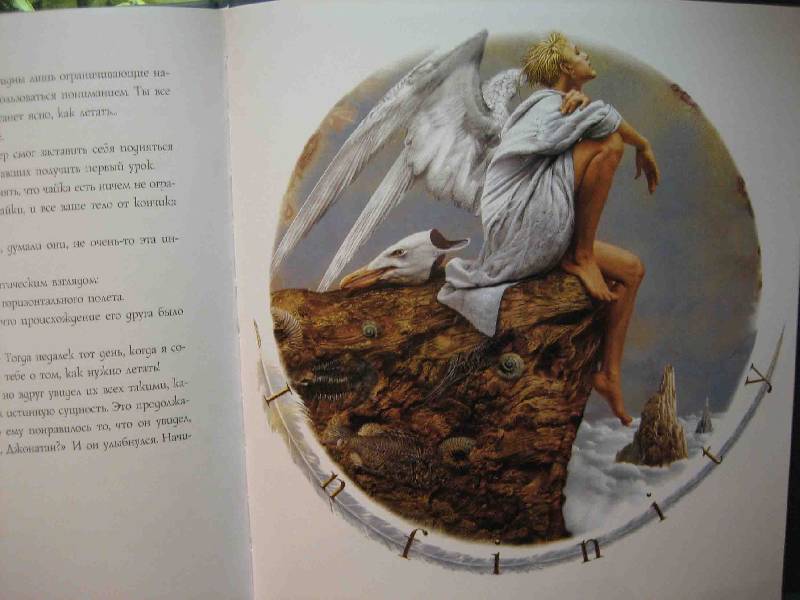 Иллюстрация 10 из 10 для Чайка Джонатан Ливингстон (синяя) - Ричард Бах | Лабиринт - книги. Источник: Трухина Ирина