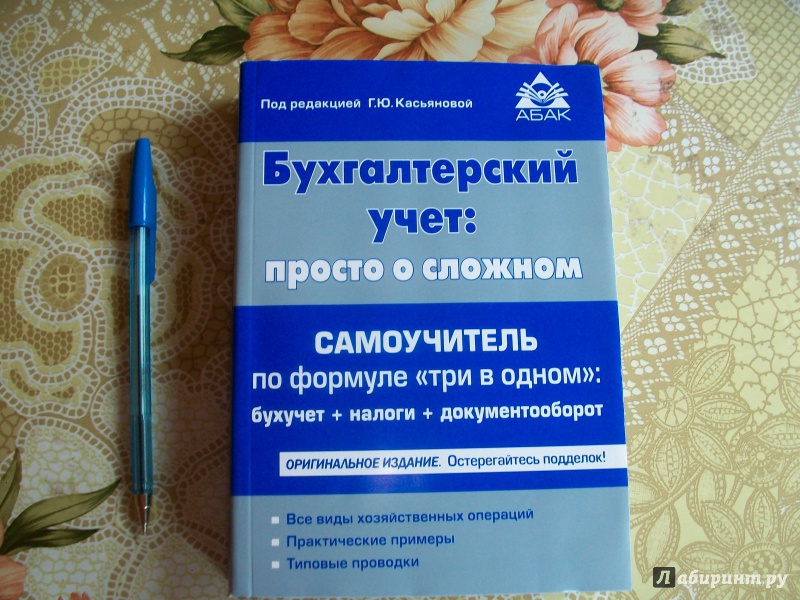 Иллюстрация 2 из 18 для Бухгалтерский учёт: просто о сложном. Самоучитель по формуле "три в одном" - Галина Касьянова | Лабиринт - книги. Источник: Надежда