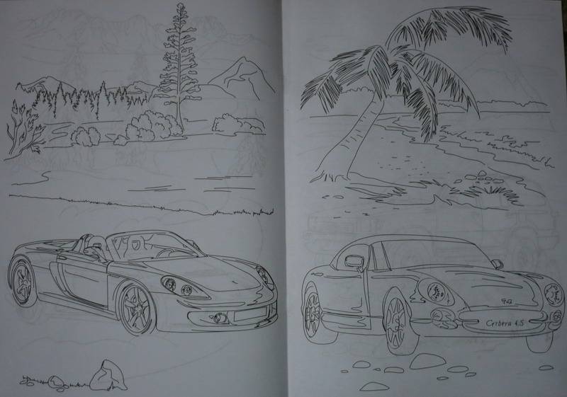 Иллюстрация 3 из 8 для Раскраска: Машины (Р040103) | Лабиринт - книги. Источник: Лора76756465