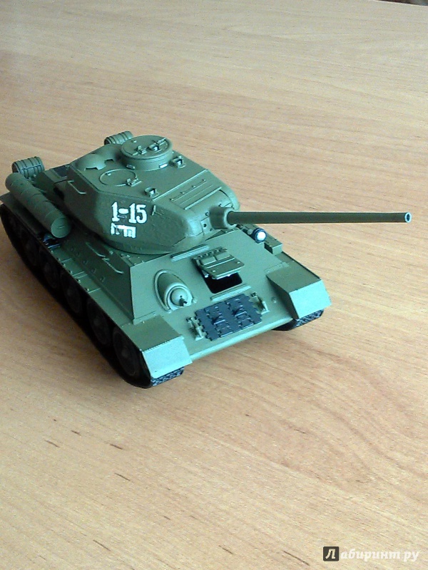 Иллюстрация 5 из 13 для 3533П/Советский средний танк Т-34/85 (М:1/35) | Лабиринт - игрушки. Источник: Плешкова  Екатерина Евгеньевна