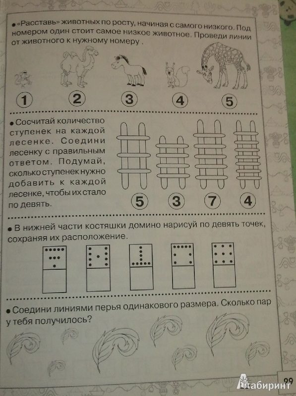 Иллюстрация 10 из 25 для Простые и увлекательные упражнения по обучению счету. 15 минут в день - Олеся Жукова | Лабиринт - книги. Источник: vvpol14