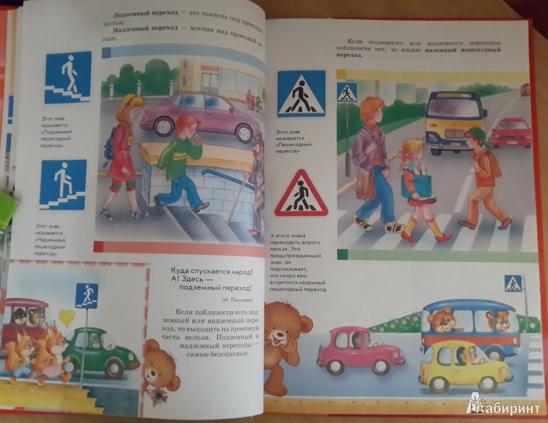 Иллюстрация 4 из 45 для Правила дорожного движения для детей | Лабиринт - книги. Источник: Рудак  Ольга