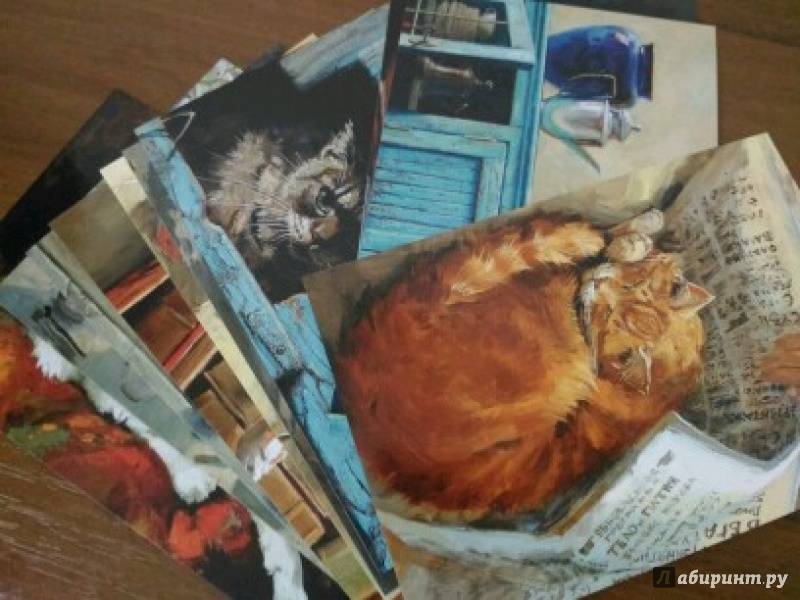 Иллюстрация 26 из 29 для Маленькие кошачьи радости. Набор открыток | Лабиринт - сувениры. Источник: Анастасия