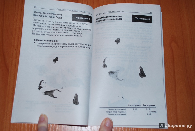 Иллюстрация 8 из 11 для Тренировки для женщин. Живот и бёдра - Сабина Летувник | Лабиринт - книги. Источник: Нади