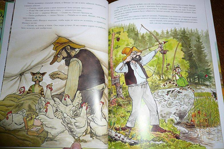 Иллюстрация 46 из 46 для Петсон идет в поход - Свен Нурдквист | Лабиринт - книги. Источник: Дорофеева  Ольга