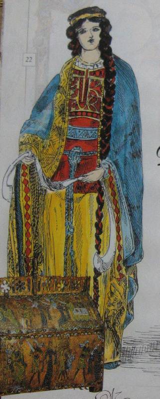 Иллюстрация 43 из 49 для История костюма в рисунках Франсуазы Карон - Марина Колева | Лабиринт - книги. Источник: Флоренция