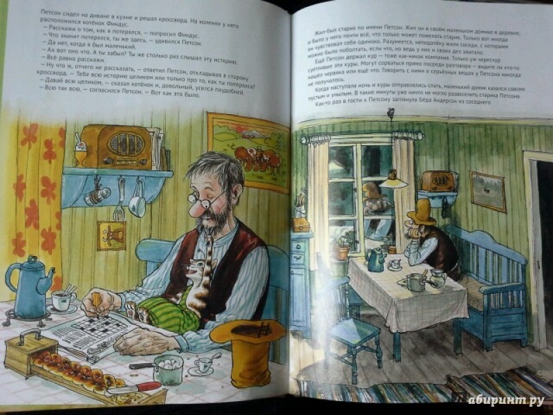 Иллюстрация 60 из 102 для История о том как Финдус потерялся, когда был маленьким - Свен Нурдквист | Лабиринт - книги. Источник: Юлия