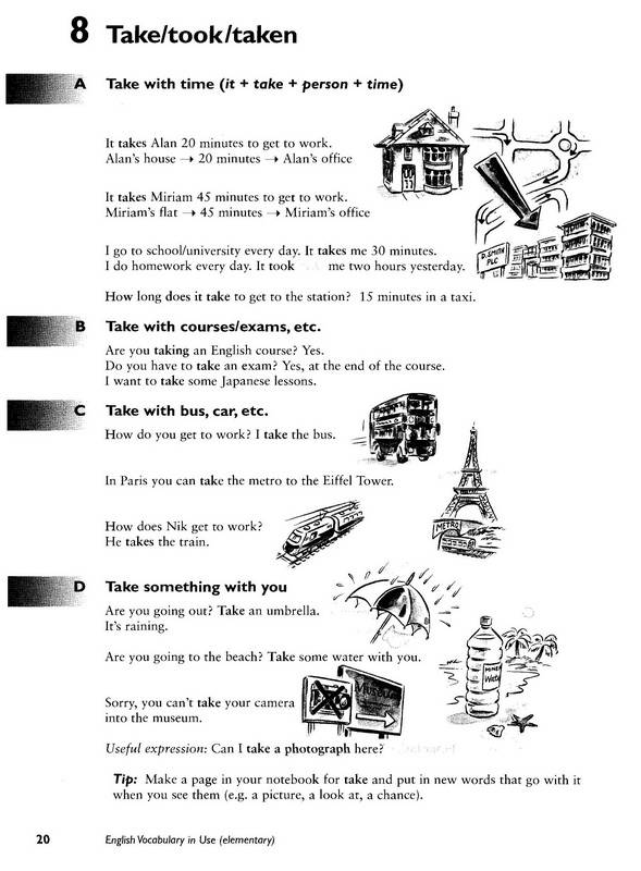 Иллюстрация 4 из 30 для English Vocabulary in Use: Elementary - McCarthy, O`Dell | Лабиринт - книги. Источник: Ялина