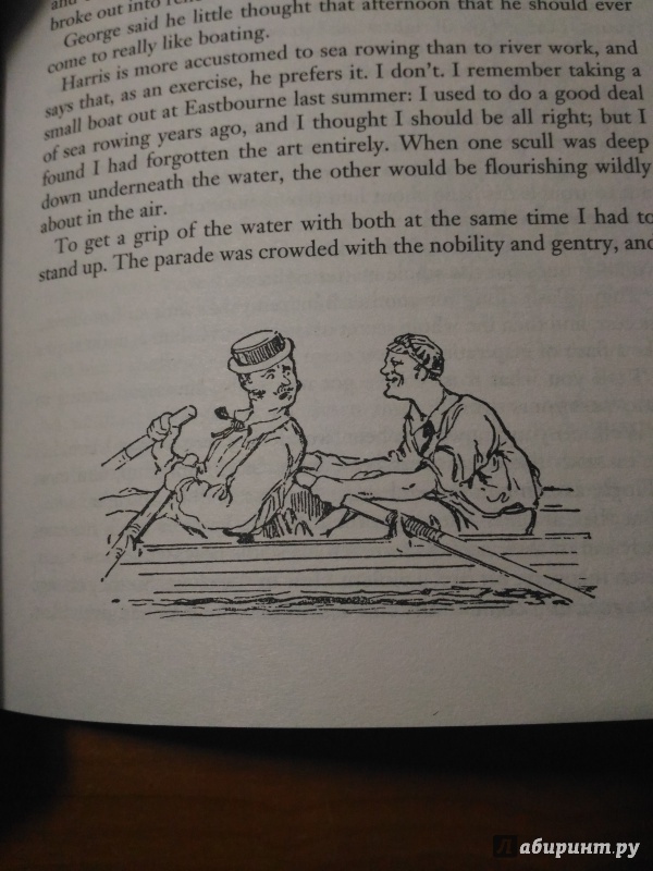 Иллюстрация 13 из 30 для Three Men in a Boat & Three Men on a Bummel - Jerome Jerome | Лабиринт - книги. Источник: [Kiro-i]