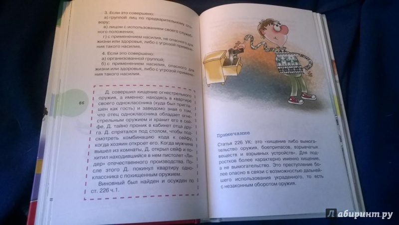 Иллюстрация 33 из 63 для Иллюстрированный уголовный кодекс для подростков - Узорова, Нефедова | Лабиринт - книги. Источник: Лабиринт