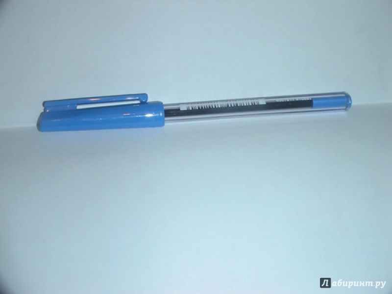 Иллюстрация 2 из 2 для Шариковая ручка "Stick", M 0,5 мм, цвет синий (430M-302) | Лабиринт - канцтовы. Источник: prema81