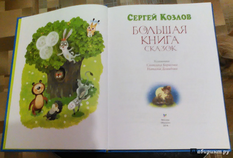 Иллюстрация 21 из 28 для Большая книга сказок - Сергей Козлов | Лабиринт - книги. Источник: =Green-cat=