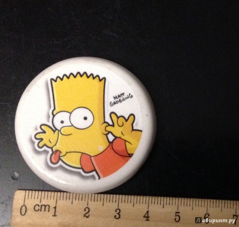 Иллюстрация 2 из 2 для Ластик "Simpsons" (SI15-ER) | Лабиринт - канцтовы. Источник: Tatiana Sheehan