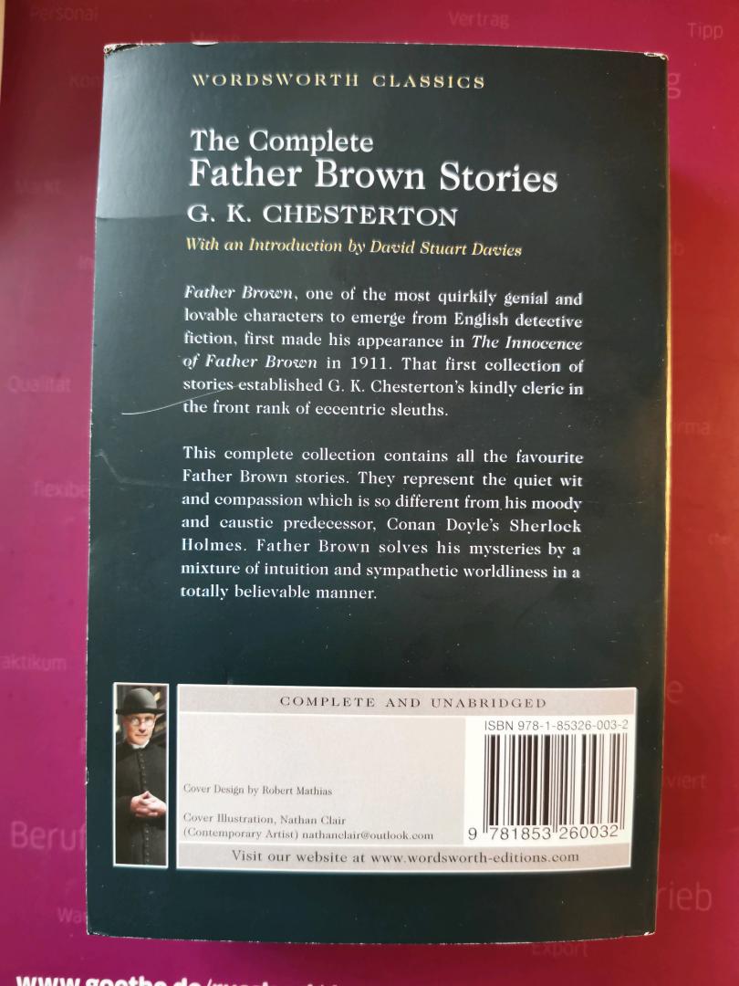 Иллюстрация 11 из 13 для The Complete Father Brown Stories - Gilbert Chesterton | Лабиринт - книги. Источник: Лабиринт