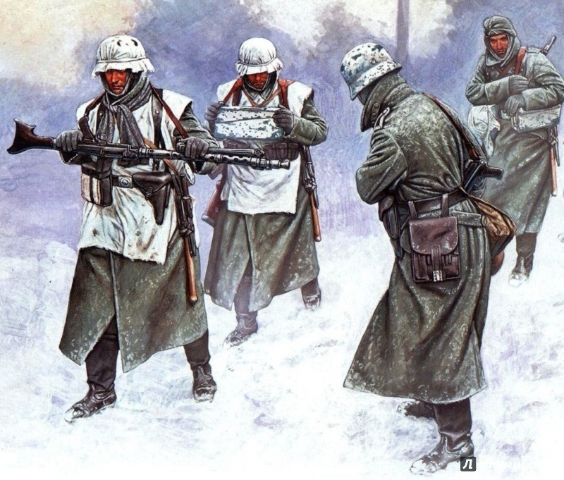 Иллюстрация 5 из 15 для Немецкая пехота. Восточный фронт. Зима 1941-1942 гг. (3627) | Лабиринт - игрушки. Источник: Kassavetes