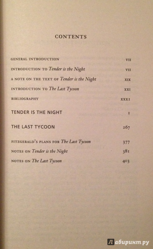 Иллюстрация 13 из 25 для Tender is the Night & The Last Tycoon - Francis Fitzgerald | Лабиринт - книги. Источник: Tatiana Sheehan