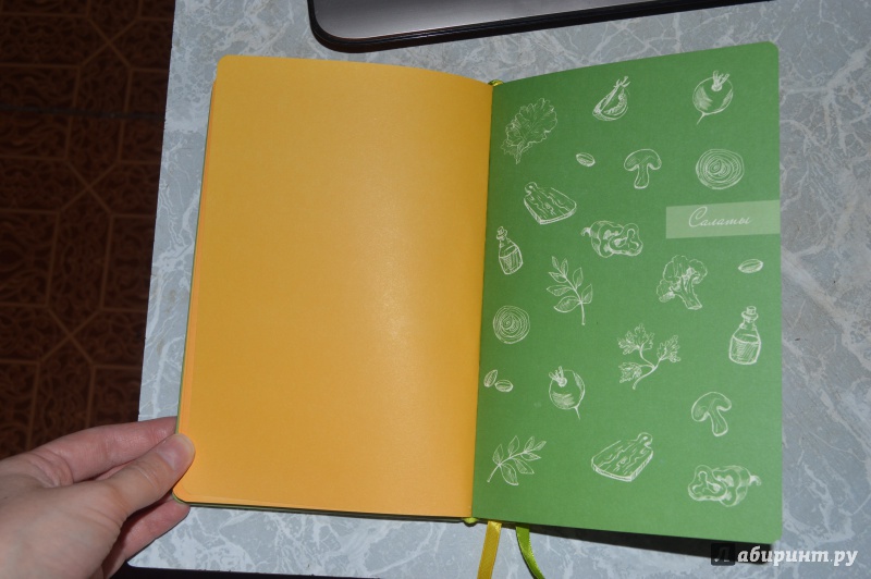 Иллюстрация 3 из 7 для Книга для записи кулинарных рецептов "Десерт", зеленый + желтый (36422-15) | Лабиринт - книги. Источник: Svetlaya Brunetka