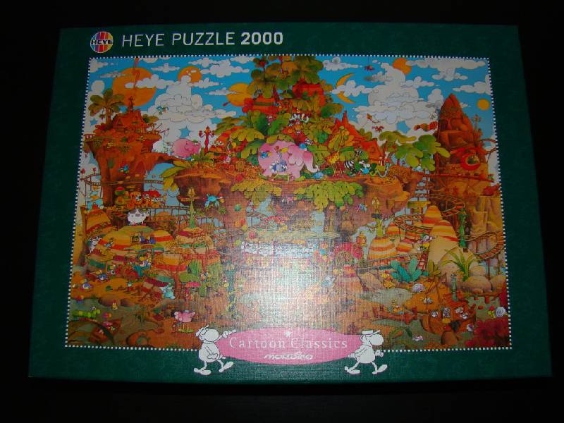Иллюстрация 5 из 8 для Puzzle-2000 "Поезд" Mordillo (29360) | Лабиринт - игрушки. Источник: Братец Лис