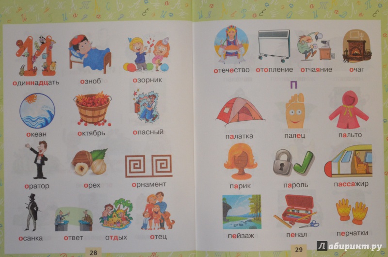 Иллюстрация 20 из 34 для Словарные слова в картинках для начальной школы | Лабиринт - книги. Источник: Муми-мама