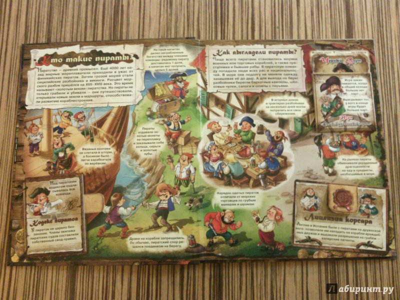 Иллюстрация 23 из 45 для Пираты | Лабиринт - книги. Источник: klyukinaav