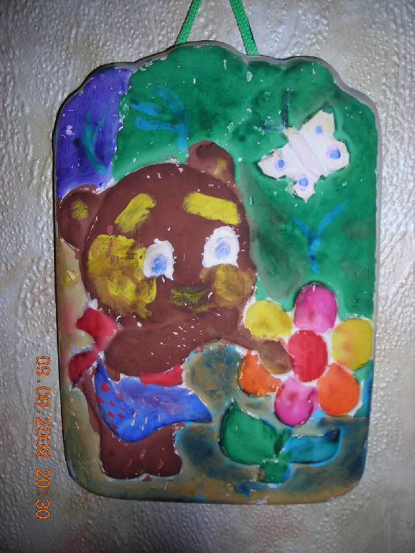 Иллюстрация 9 из 13 для Ваятель. Набор для создания объемных барельефов "Мишка с цветком и бабочкой" (707002) | Лабиринт - игрушки. Источник: Плахова  Татьяна