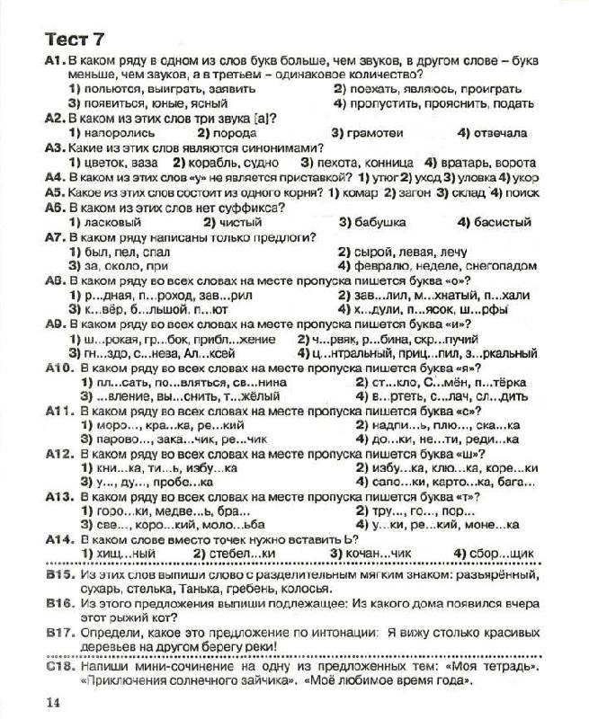 Иллюстрация 9 из 9 для Русский язык. Итоговое тестирование. 2 класс - Узорова, Нефедова | Лабиринт - книги. Источник: Юта