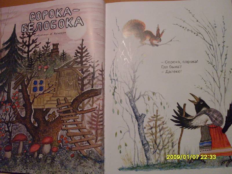 Иллюстрация 49 из 99 для Болтали две сороки. Русские народные сказки, песенки, потешки | Лабиринт - книги. Источник: Марта